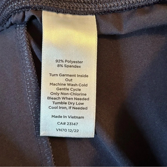 Talbots T By Talbots Active Stretch Woven Shorts Women’s Large In Indigo Blue - Picture 6 of 10